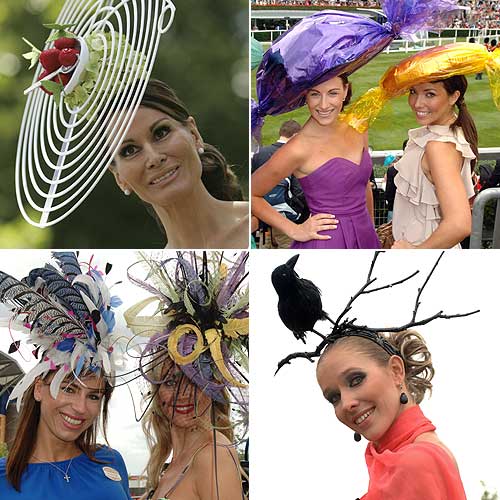 Los nuevos sombreros de las carreras de Ascot