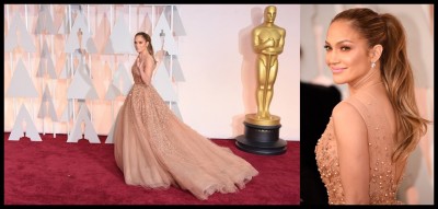Jennifer López en los Premios Oscar 2015 