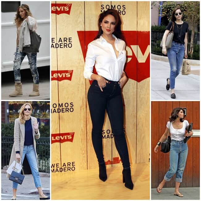 ¿Qué marcas de jeans prefieren las celebrities?
