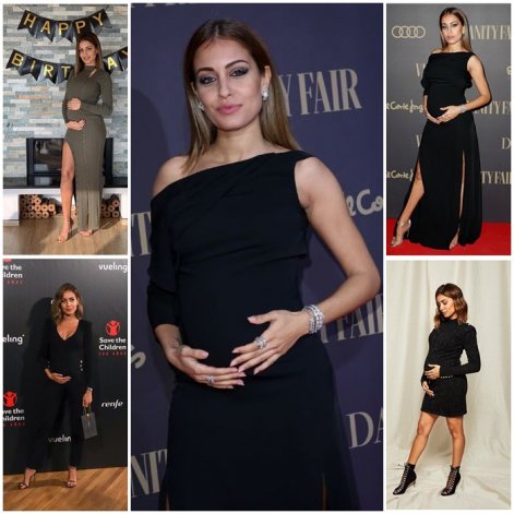 Qué vestidos de fiesta eligen las celebrities embarazadas