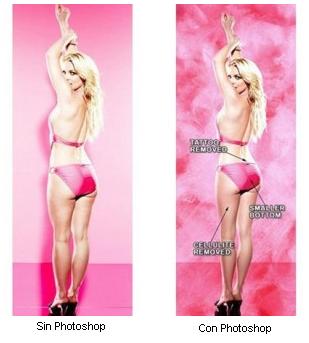   Britney Spears para Candie's, sus fotos sin Photoshop