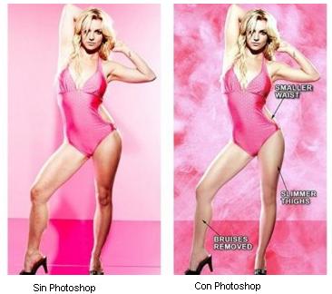   Britney Spears para Candie's, sus fotos sin Photoshop