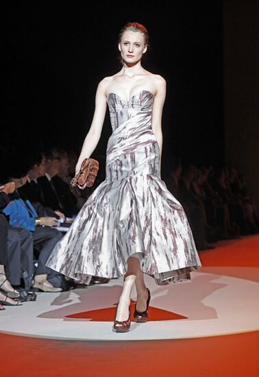 Carolina Herrera en la Semana de la Moda de Nueva York