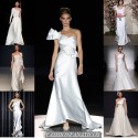 Vestidos de novia asimétricos, lo último del 2012