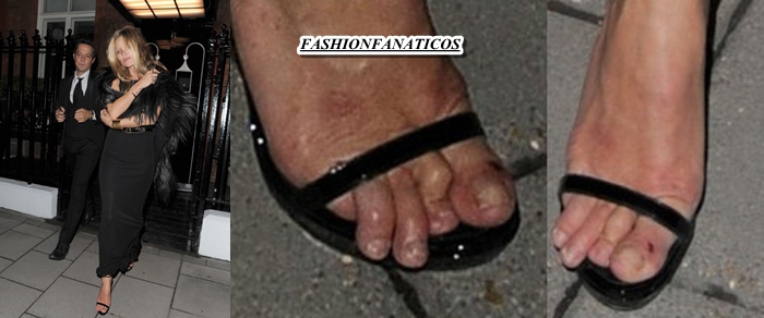 Kate Moss y sus pies