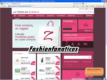La cadena de perfumerías Zinnia abre su primera tienda online 