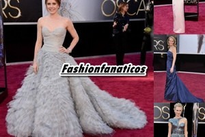 Las mejor vestidas de los Oscar 2013