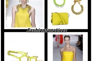 Amarillo, el nuevo color de moda