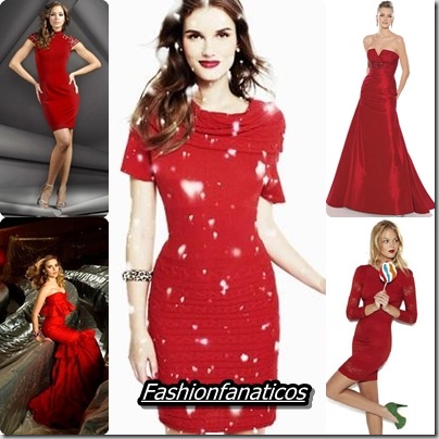 Apuesta las próximas fiestas navideñas por un vestido rojo