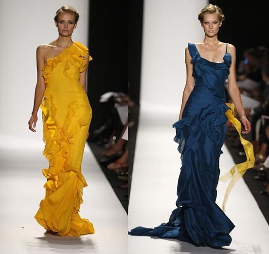 escote-asimetrico-chs-s2009 Carolina Herrera primavera/verano 2009