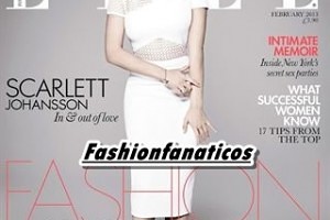 Scarlett Johanson empieza el año en la portada de la revista Elle