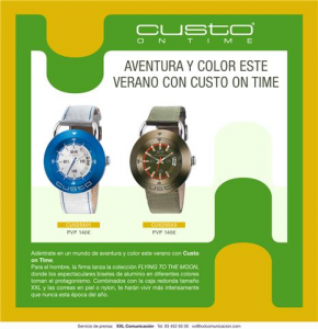 relojes para hombre custo on time verano 2010