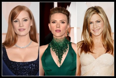 imágenes de famosas en los Premios Oscar 2015 