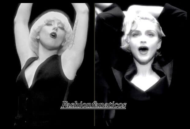 Famosas: Lady Gaga imitando a Madonna 