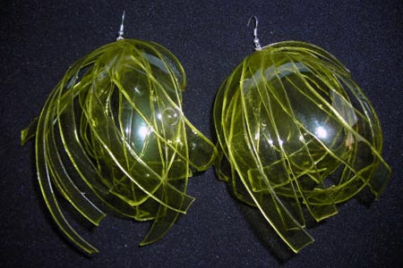 pendientes reciclados
