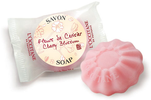 Jabón de flor de cerezo, de L'Occitane