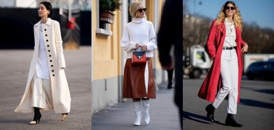 Cómo Vestir de Blanco en invierno