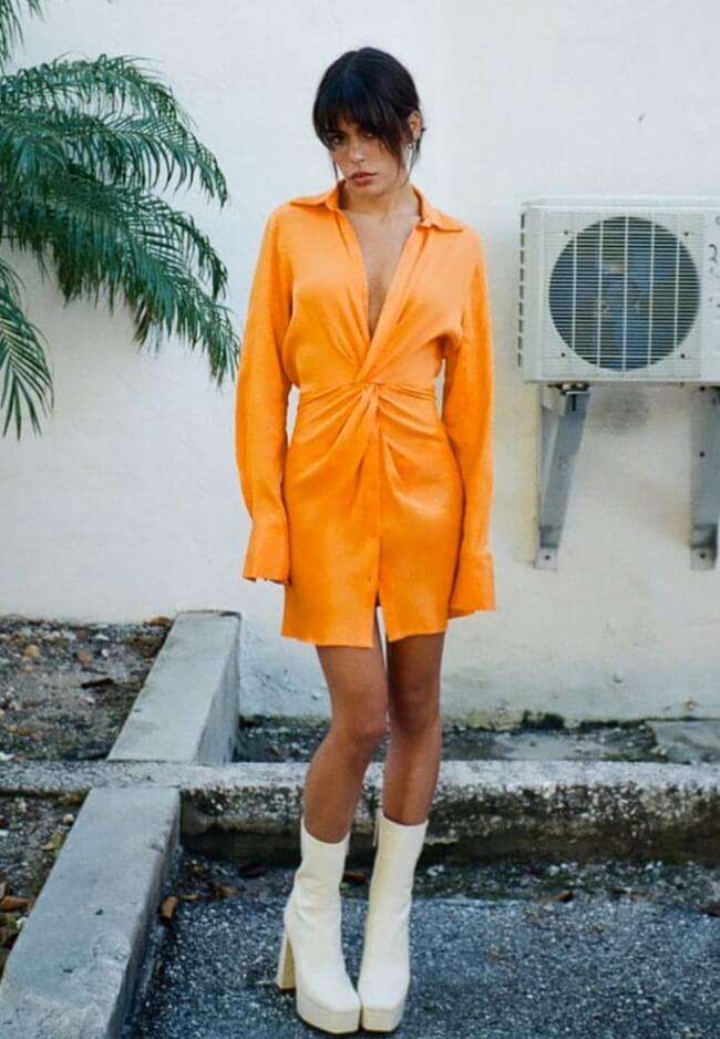 El color Naranja se impone en la moda de primavera-verano