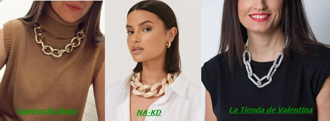 Nuevas tendencias en Collares de Mujer