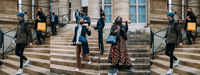 Street Style en la Semana de la Moda de París