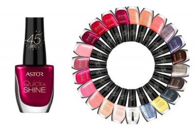 Nuevos esmaltes de uñas de Astor con mayor durabilidad