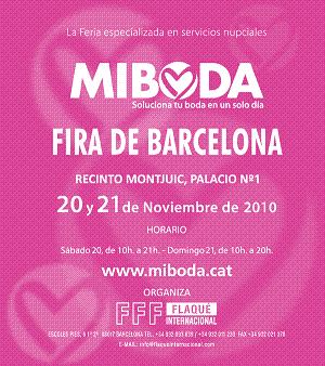 MiBoda 2010- Barcelona, una cita ineludible para una boda a medida