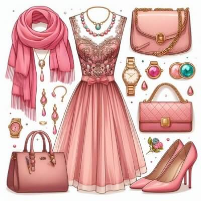Cómo combinar un vestido de fiesta con complementos, accesorios y peinado