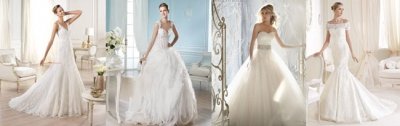 Diccionario de escotes de vestidos de novia