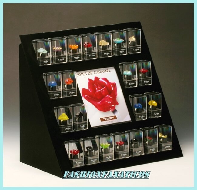 expositor dulces joyas