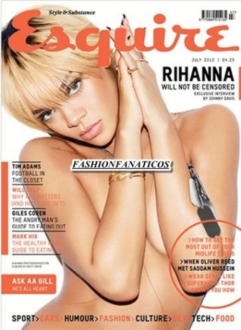 El nuevo topless de Rihanna