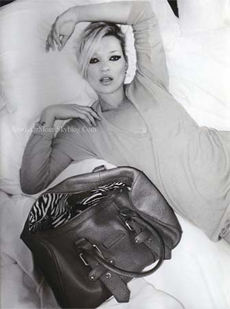 Kate Moss diseña bolsos para Longchamp