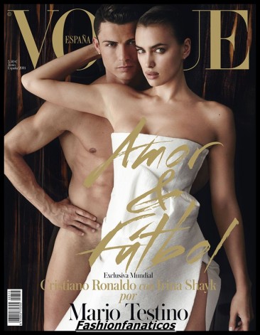 Cristiano Ronaldo e Irina Shayk para Vogue