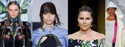 Las trenzas siguen brillando con luz propia en las pasarelas