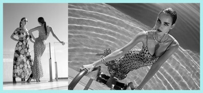 vestidos geométricos de Blanco primavera 2016